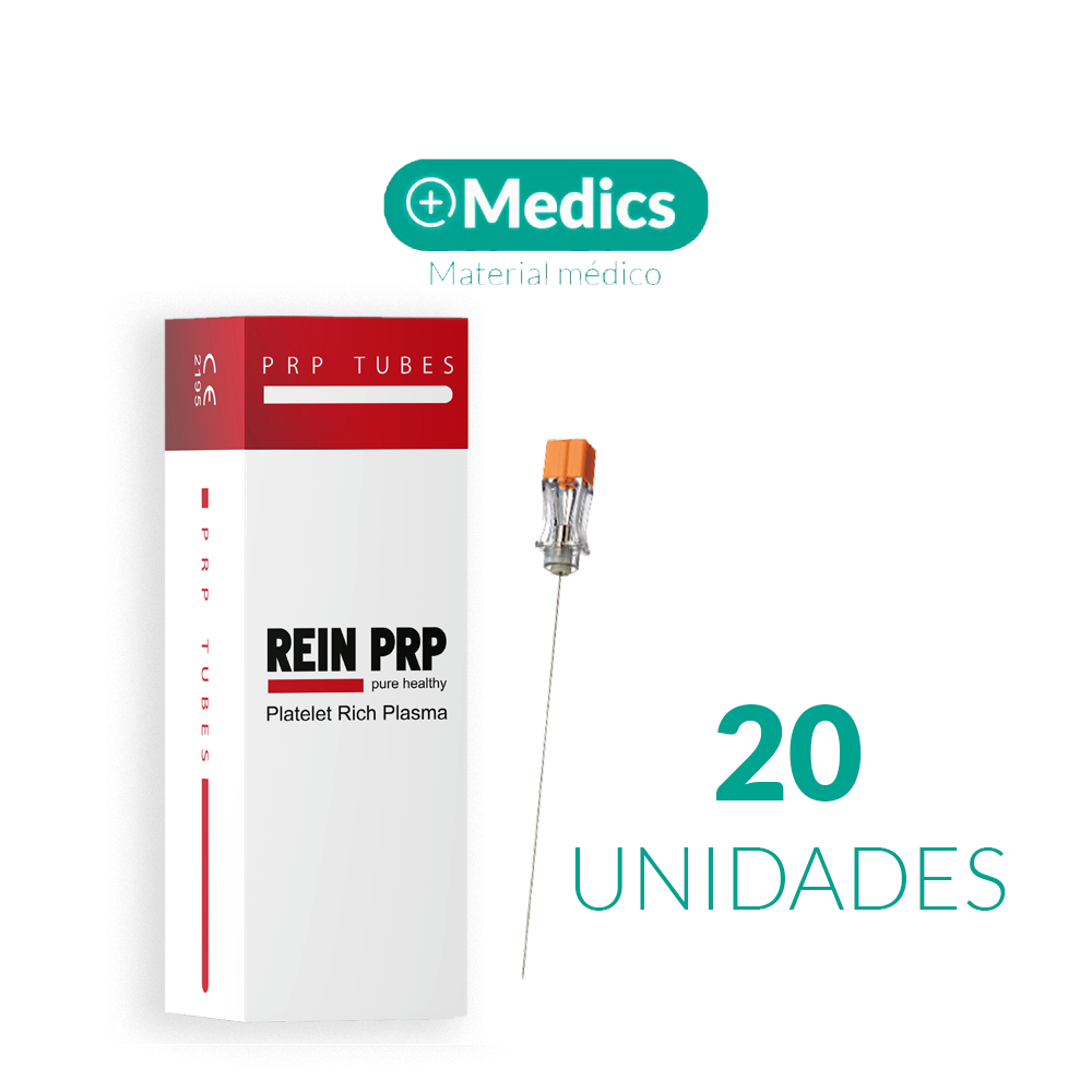 KIT PRP REIN SINGLE 20 unidades Para plasma rico en plaquetas