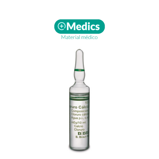Cloruro De Calcio Braun 100 mg/ml