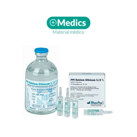 SOLUCIÓN DE CITRATO DE SODIO PPS 3,13%