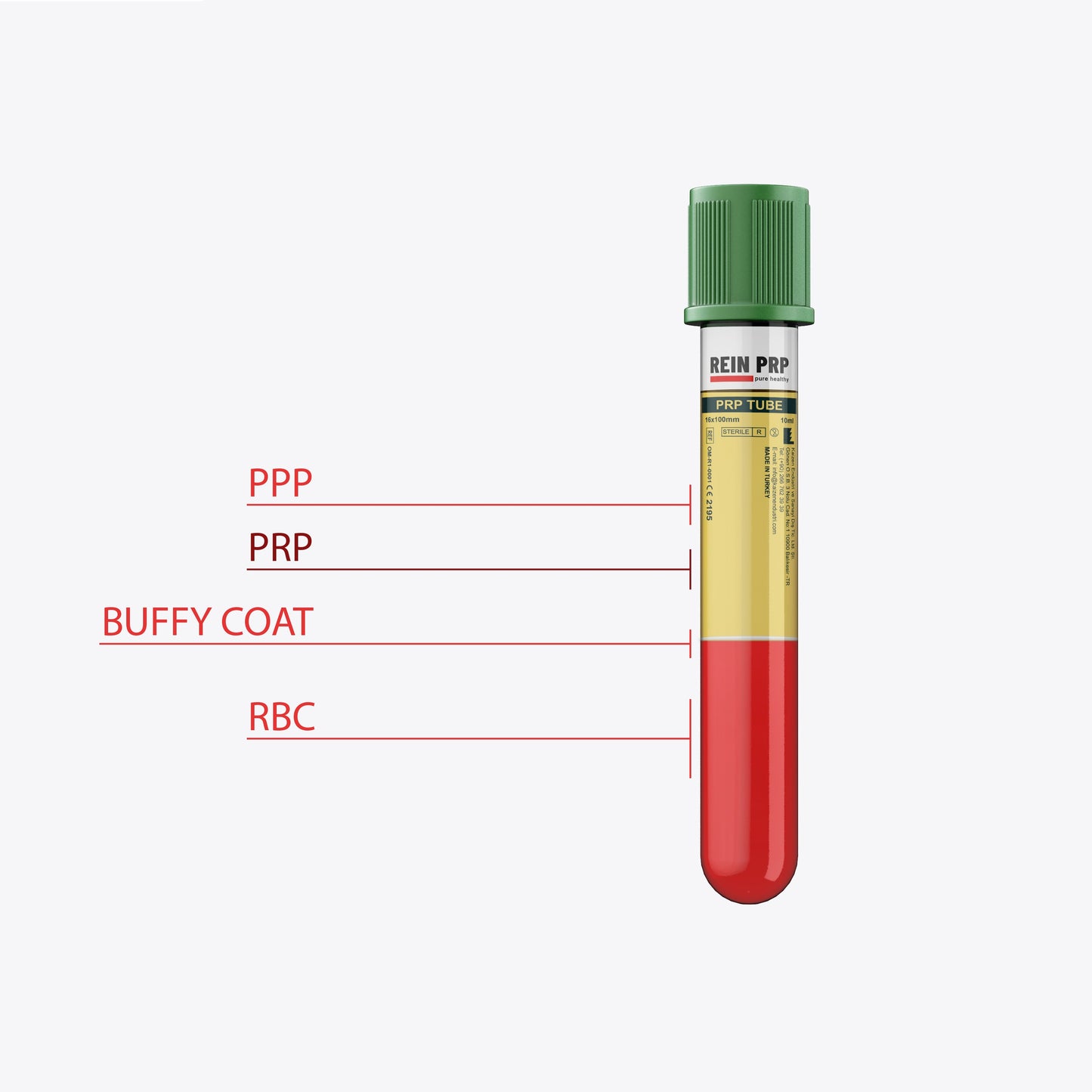 Tubo prp del kit Rein Multi
