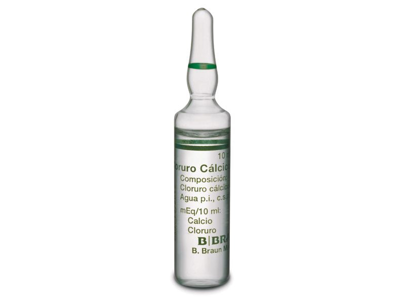 Cloruro De Calcio Braun 100 mg/ml